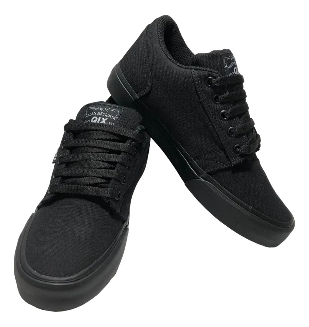 Tênis Qix Lona Adulto Unissex - QXVU0025 Preto 3