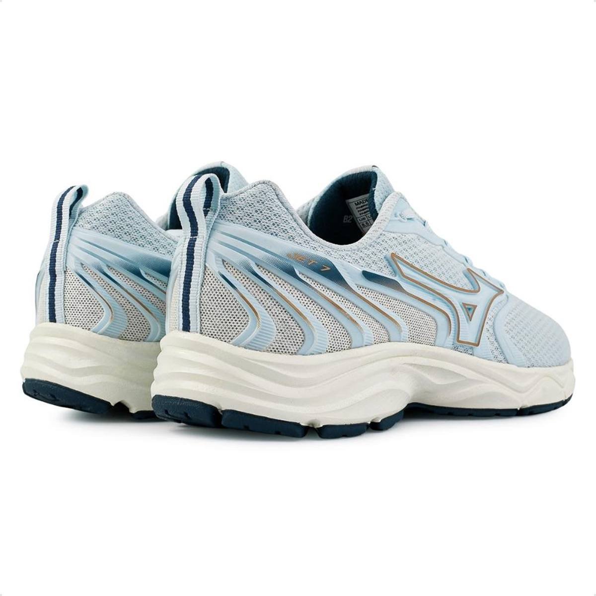 Tênis Mizuno Jet 7 Feminino Azul claro 4