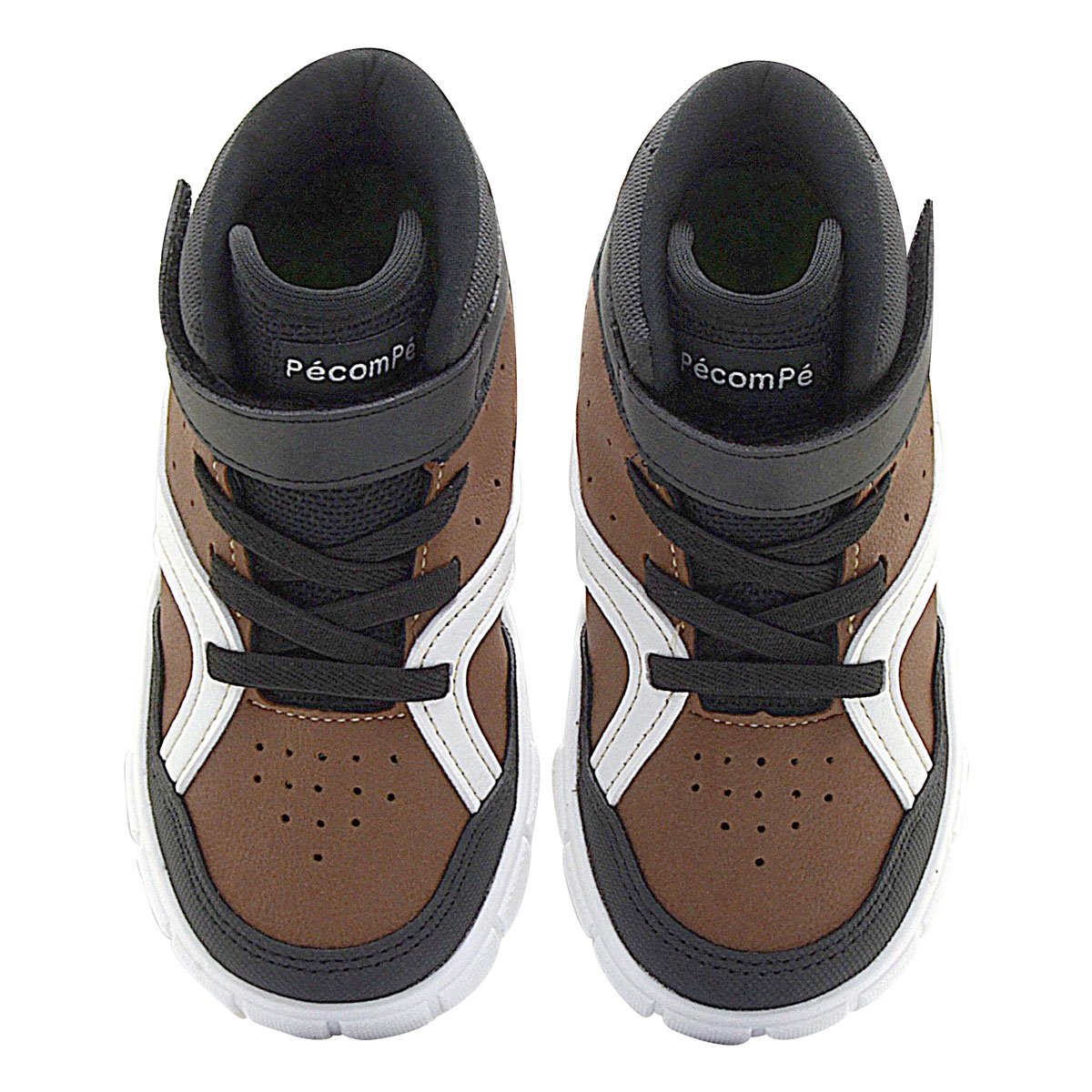 Tenis Abotinado Infantil Menino Urban Guty Preto/Caramelo 3