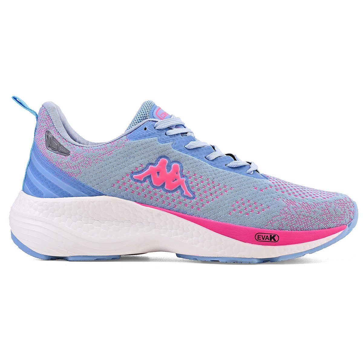 Tênis Kappa Pulse Unissex Rosa/Azul 1