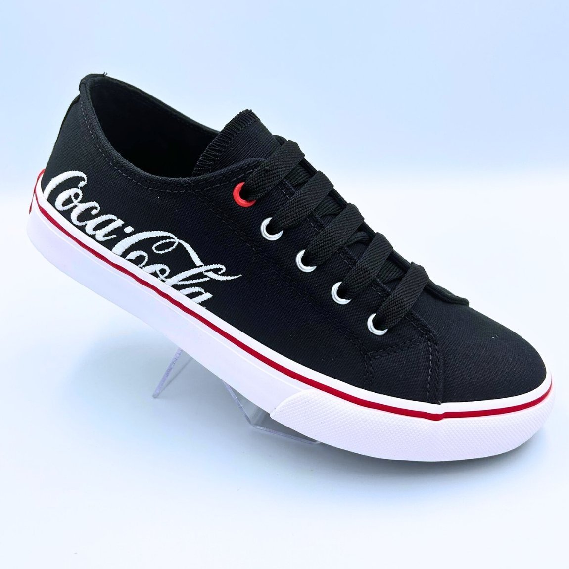 Tênis Coca-Cola Wooster Canvas Preto - 38 Preto 2