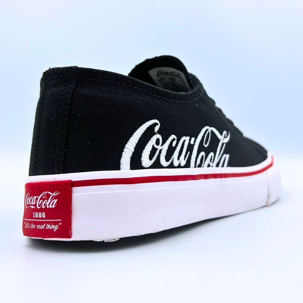 Tênis Coca-Cola Wooster Canvas Preto - 38 Preto 4