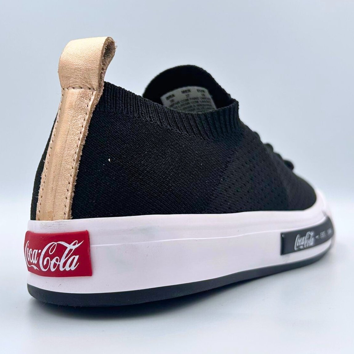 Tênis Coca-Cola Daytona Sunset Knit Preto - 35 Preto 9