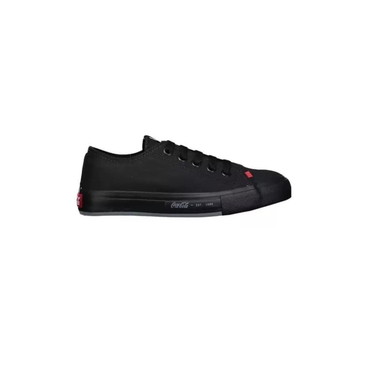 Tênis Coca Cola Shoes Daytona Black Lona Original