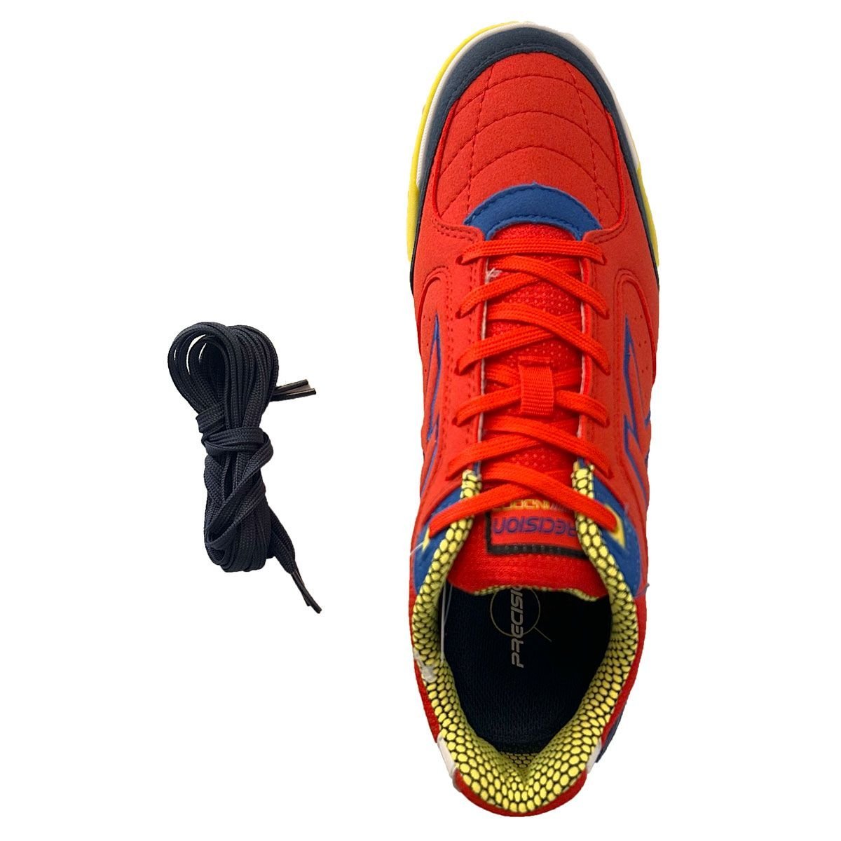 Chuteira Kelme Precision Futsal Vermelho Vermelho/Azul 6