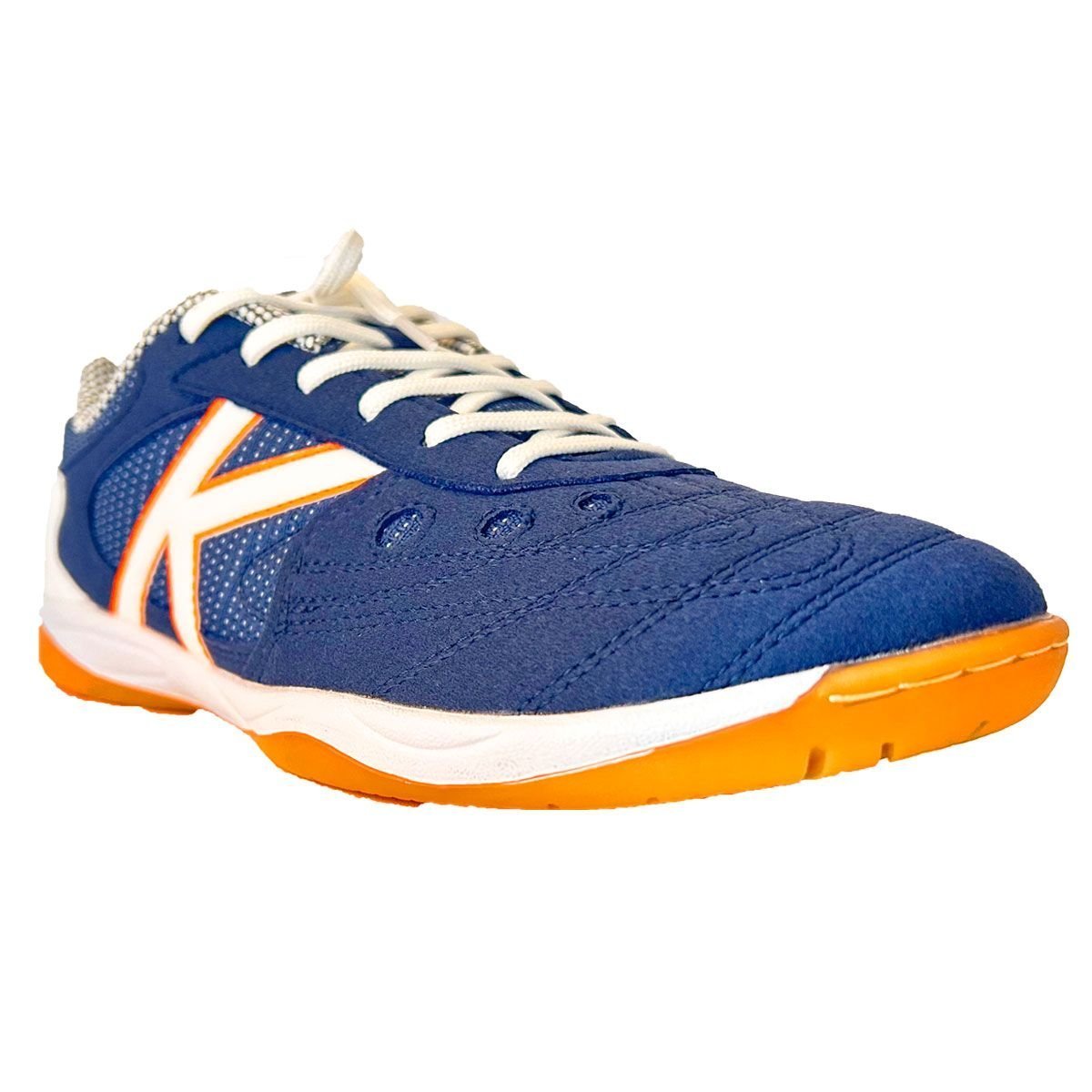 Chuteira Kelme Copa Futsal Azul Marinho Azul/Laranja 2