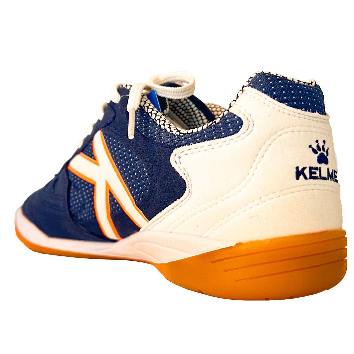 Chuteira Kelme Copa Futsal Azul Marinho Azul/Laranja 4