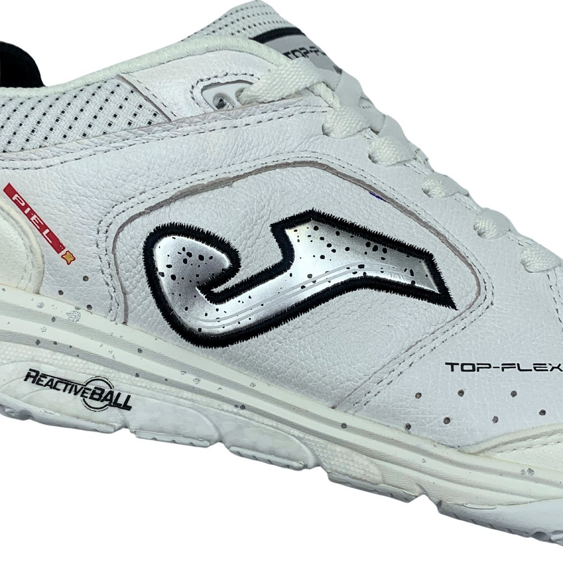 Chuteira Futsal Joma Top Flex Rebound Branco 7