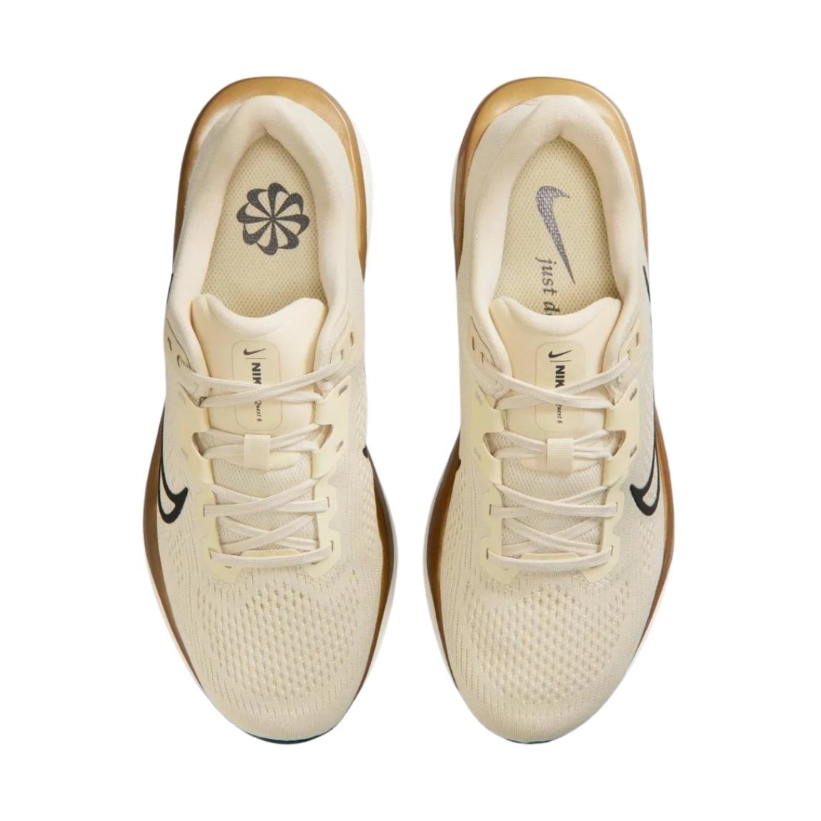 Tênis Nike Quest 6 Feminino Bege 4