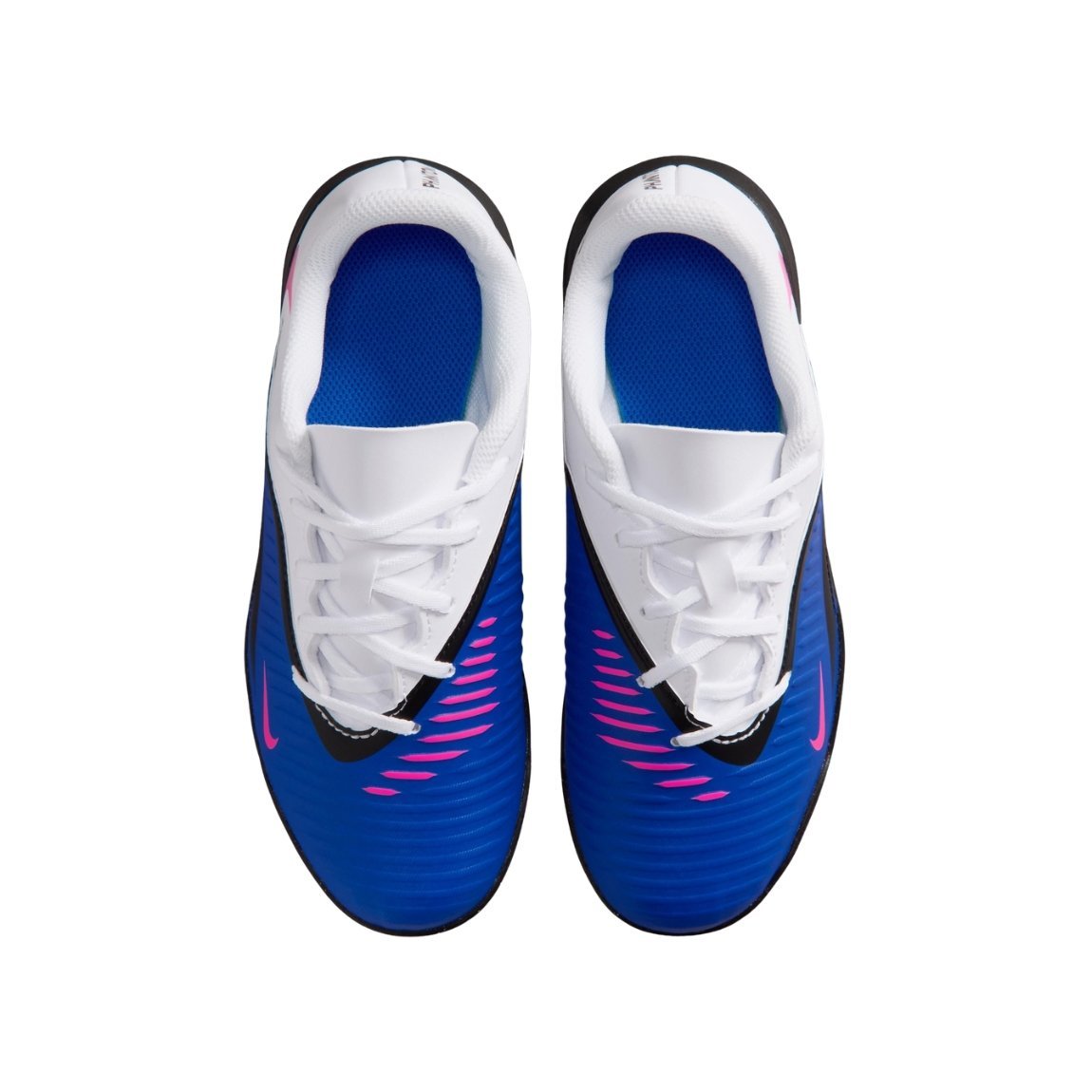Chuteira Nike Phantom 6 Club Low Infantil Society Azul/Branco 4