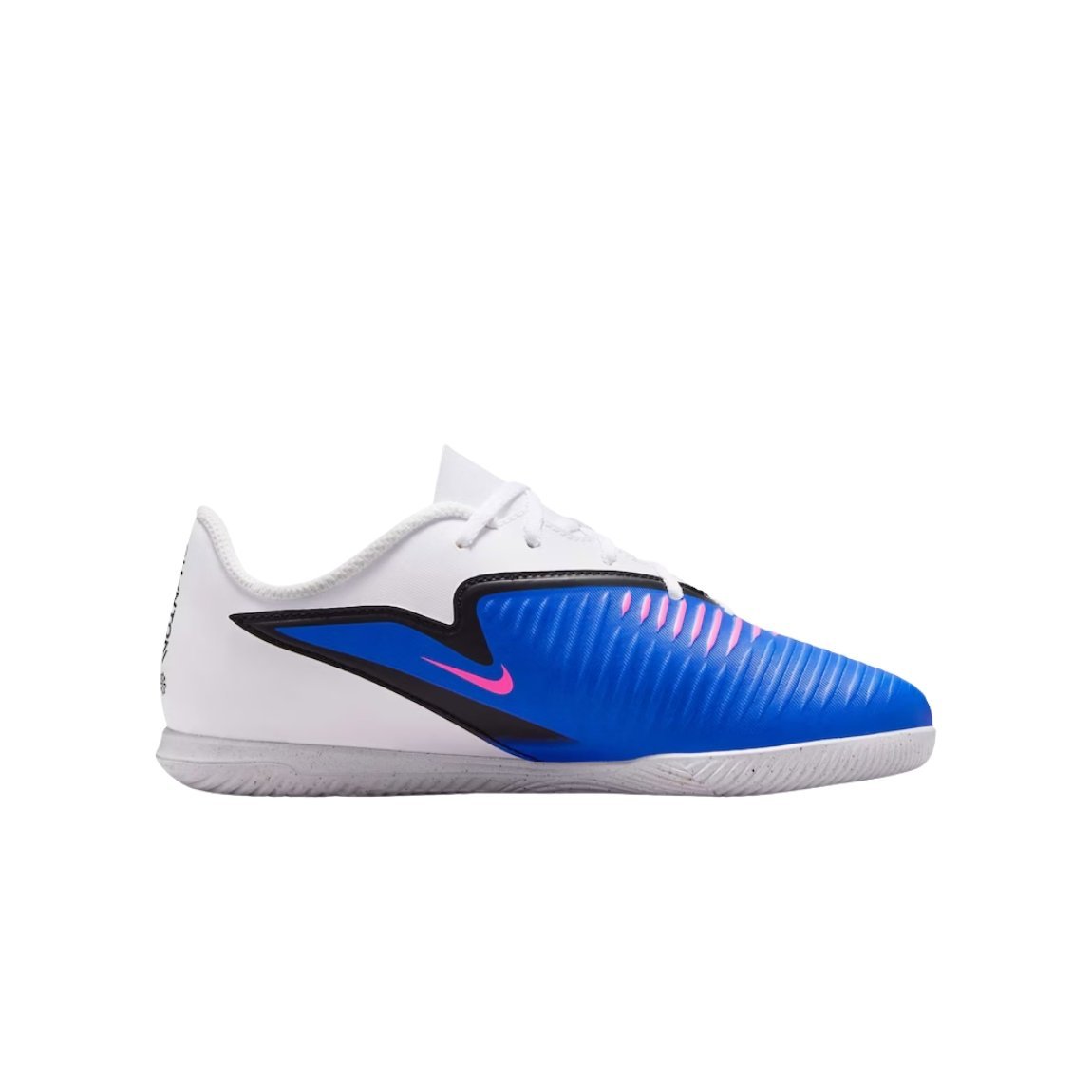 Chuteira Nike Phantom 6 Club Low Infantil Futsal Azul/Branco 3