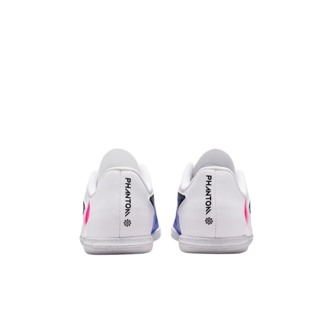 Chuteira Nike Phantom 6 Club Low Infantil Futsal Azul/Branco 4