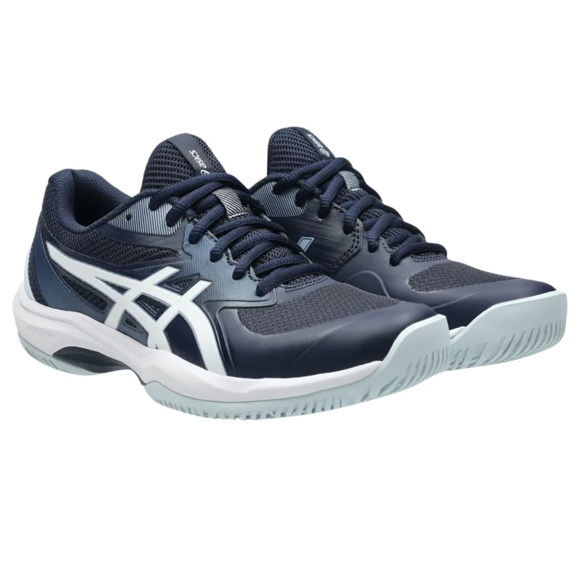 Tênis Asics Game FF Feminino Azul Marinho/Branco 3
