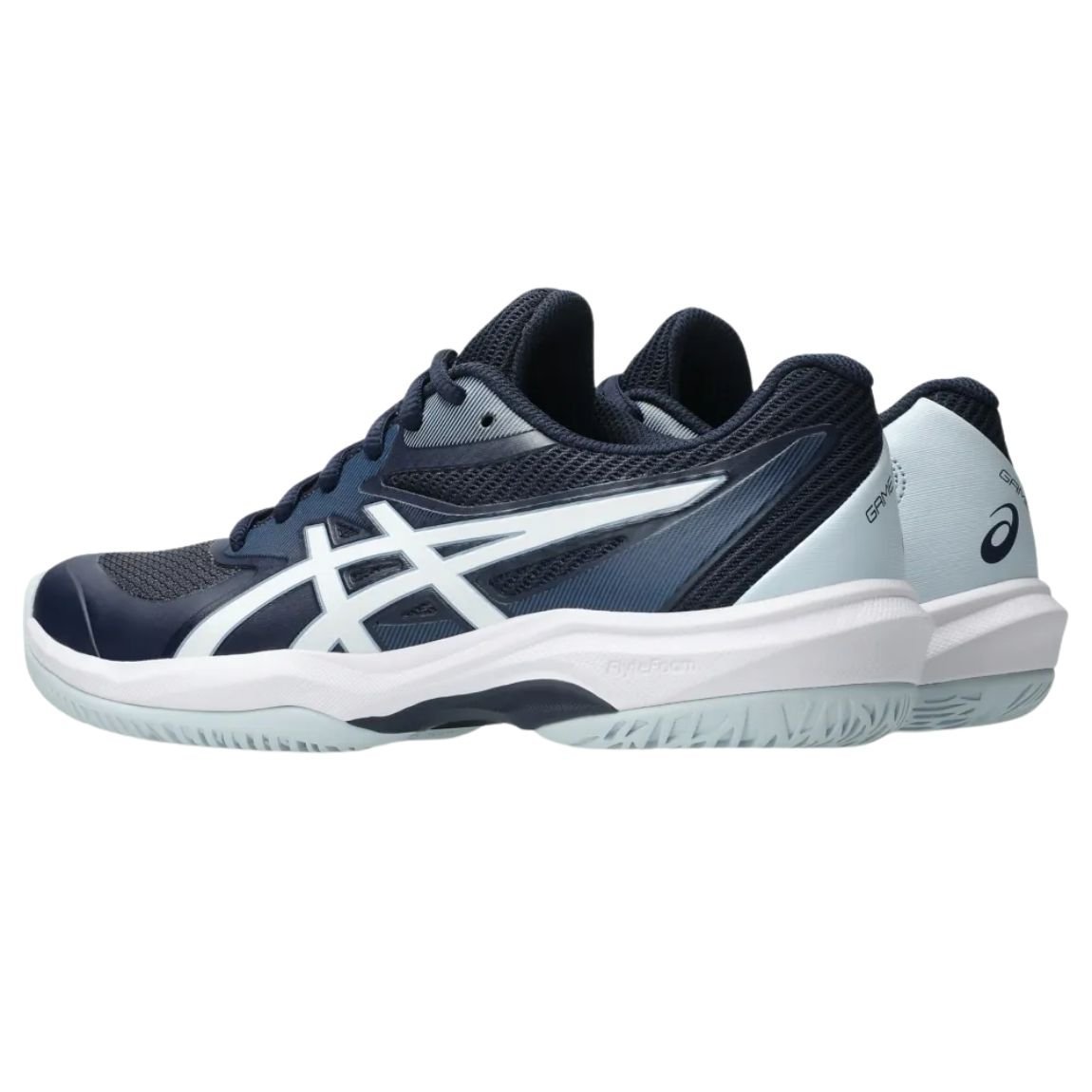 Tênis Asics Game FF Feminino Azul Marinho/Branco 4