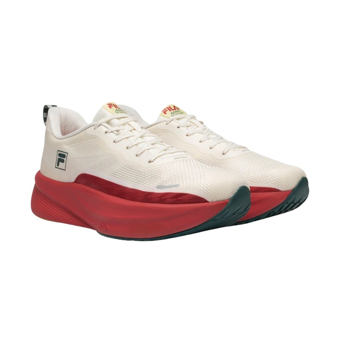 Tênis Fila Aero Skyfoam Off White/Vermelho 2