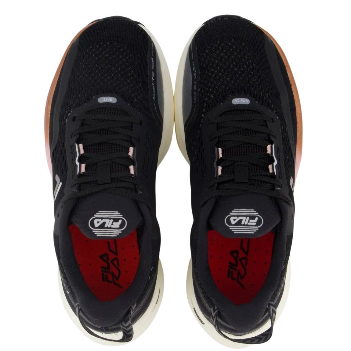 Tênis Fila Racer T2 Xtreme Feminino Preto/Cobre 4