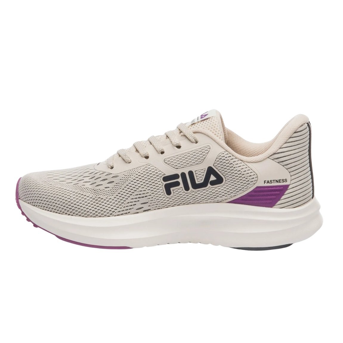 Tênis Fila Running Fastness Feminino Bege 4