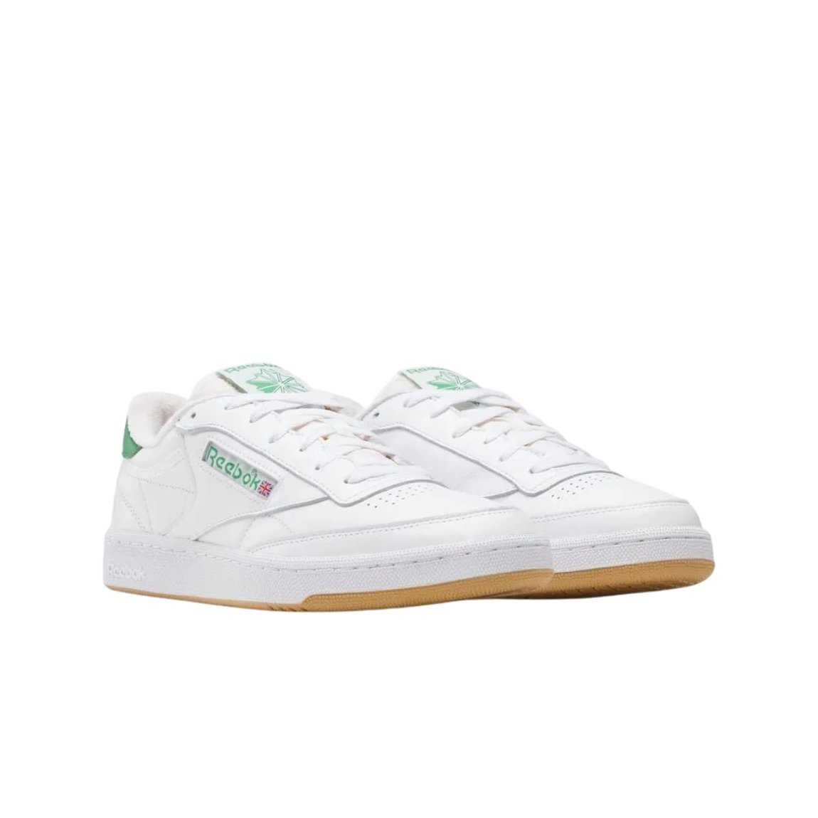 Tênis Reebok Club C 85 Vintage Branco/Verde 2
