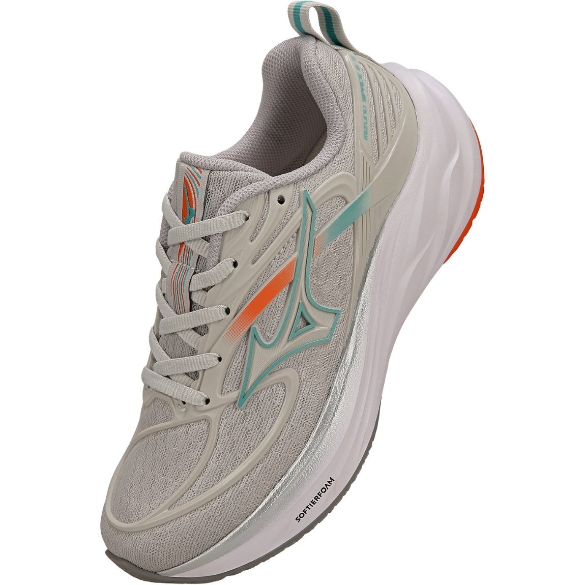 Tênis Mizuno Space 6 Infantil Cinza 2