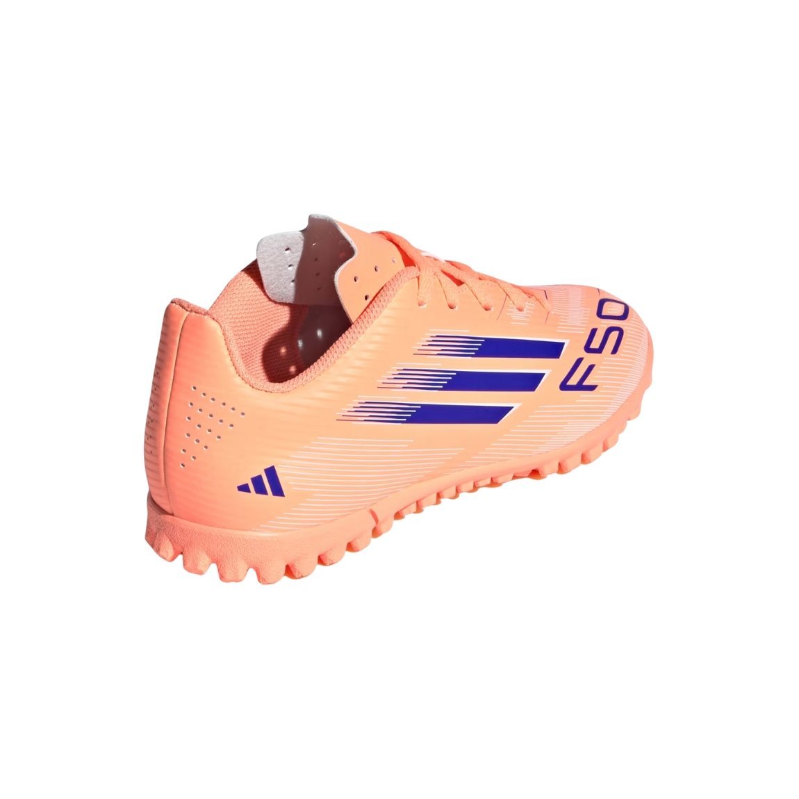 Chuteira Adidas F50 Club Messi TF Society Juvenil Laranja 2