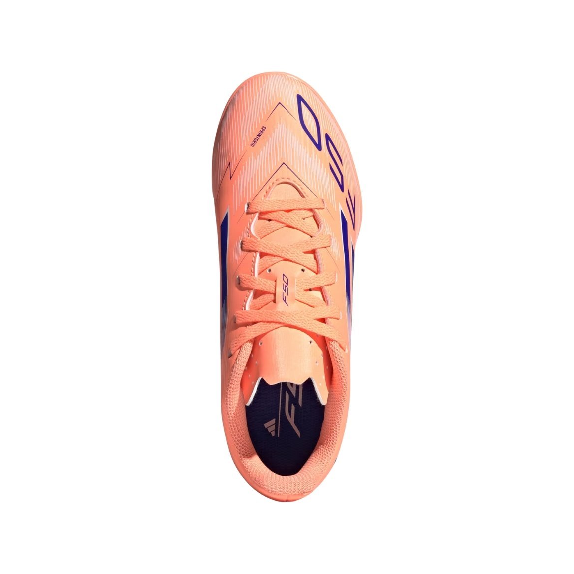 Chuteira Adidas F50 Club Messi TF Society Juvenil Laranja 4