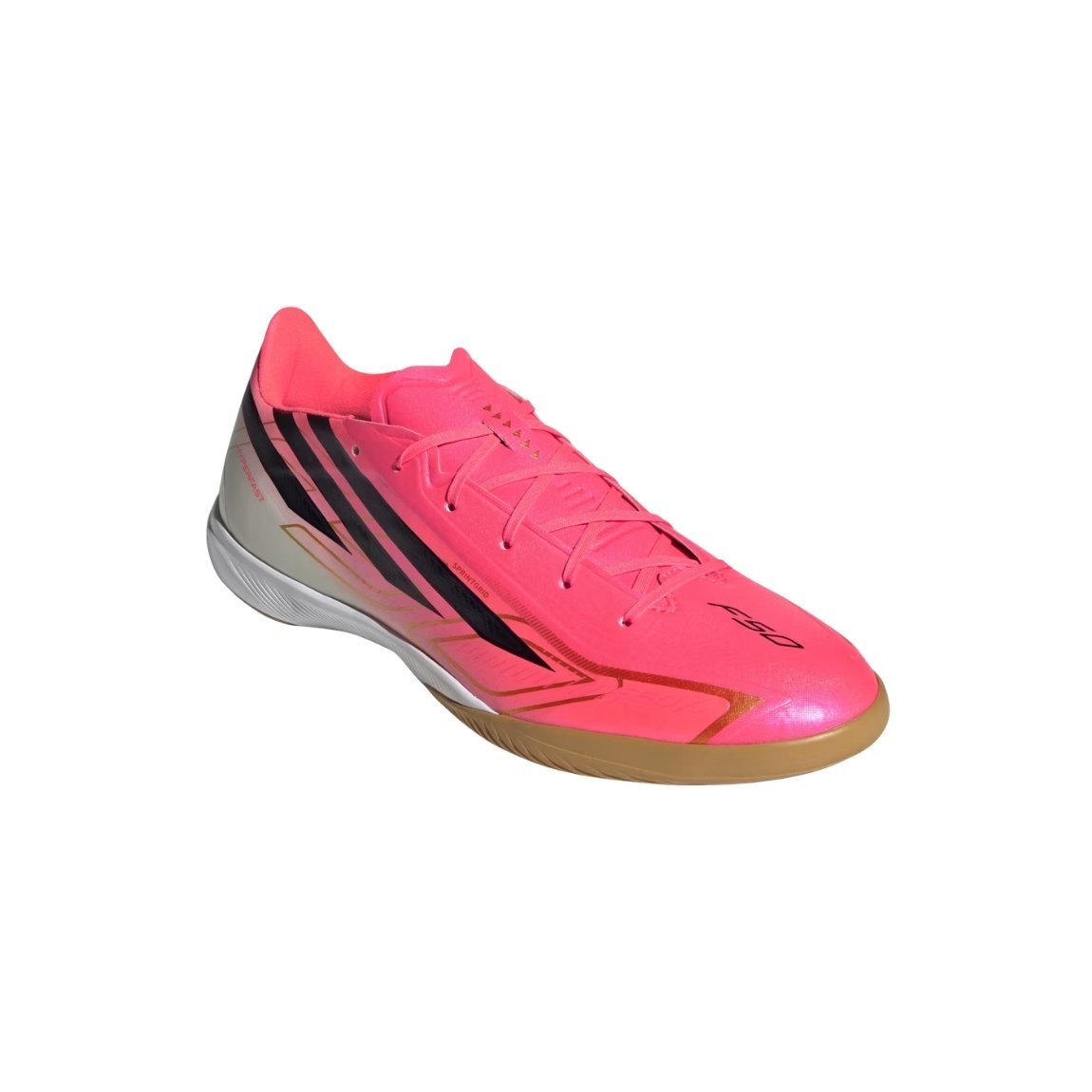 Chuteira Adidas F50 Hyperfast League IN Rosa 2