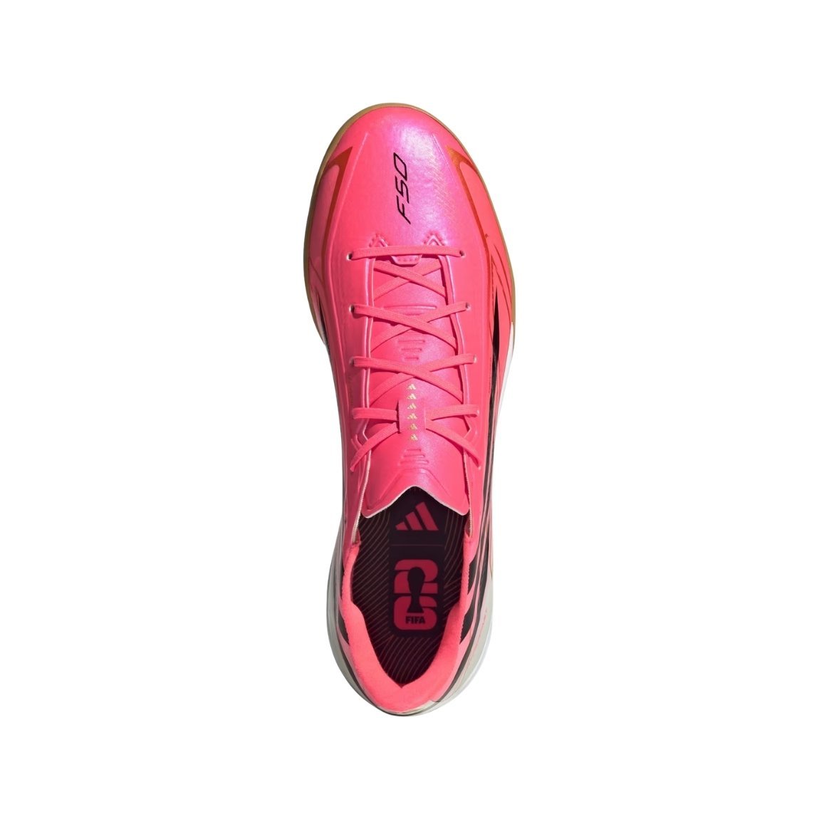 Chuteira Adidas F50 Hyperfast League IN Rosa 5