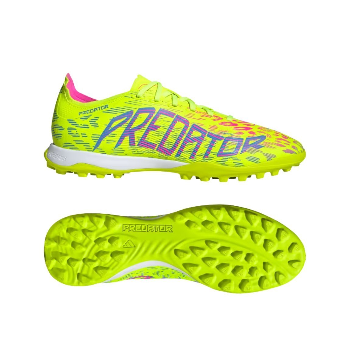 Chuteira Adidas Predator League TF Society Verde 4
