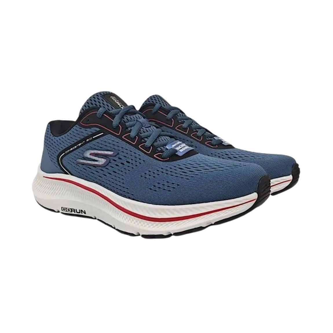Tênis Skechers go run consistent 2.0 Azul Marinho/Preto 3