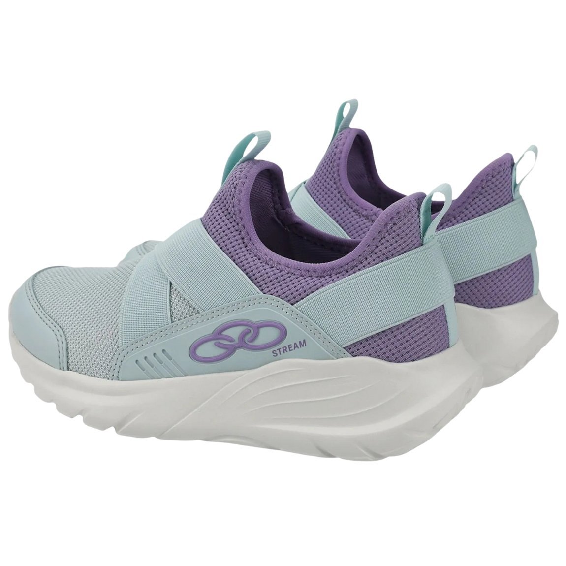 Tênis Olympikus Stream Infantil Verde/Roxo 4