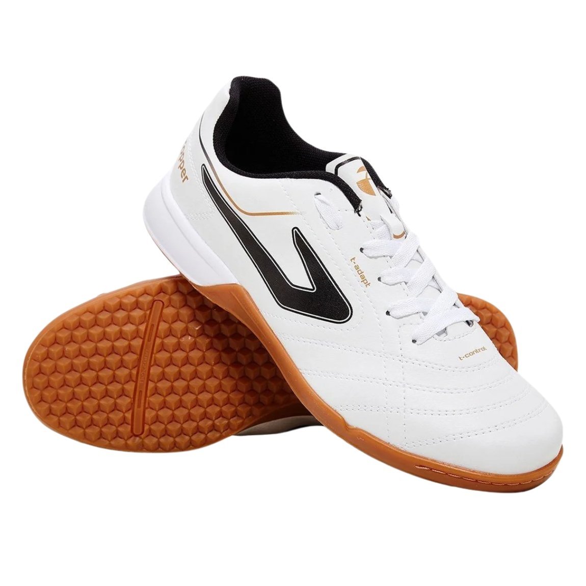 Chuteira Topper Bairro Futsal Branco 4