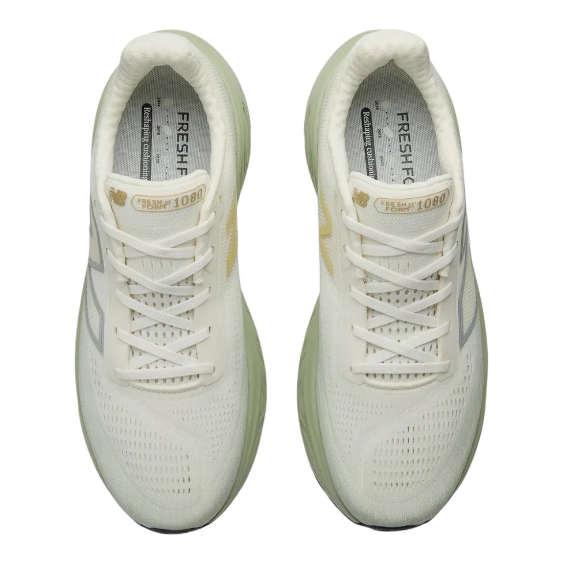 Tênis New Balance Fresh Foam X 1080 Branco/Verde 3