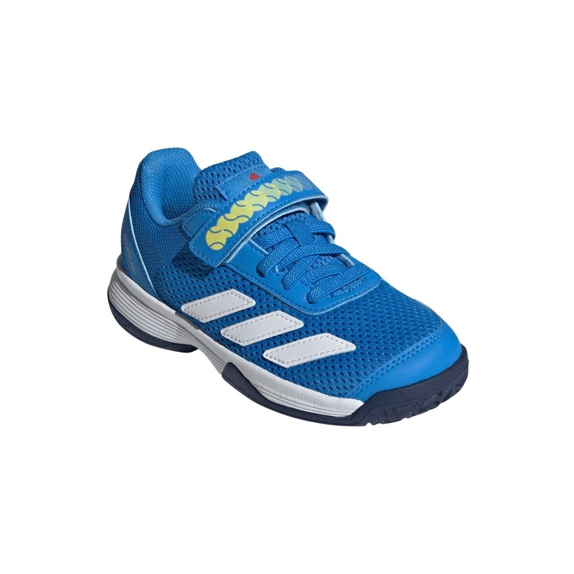 Tênis Adidas Courtflash Velcro Infantil Azul 3