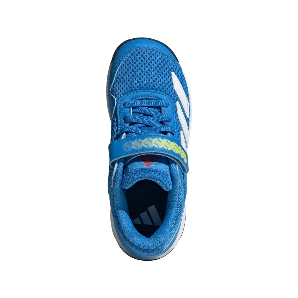 Tênis Adidas Courtflash Velcro Infantil Azul 5
