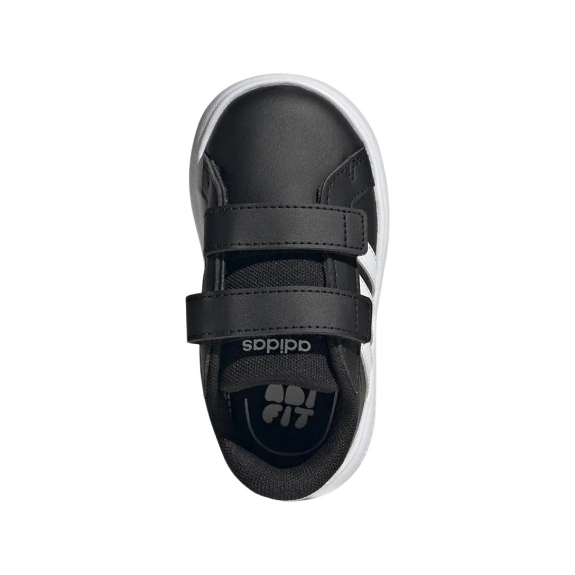 Tênis Adidas Grand Court 3.0 Bubble Infantil Preto 4