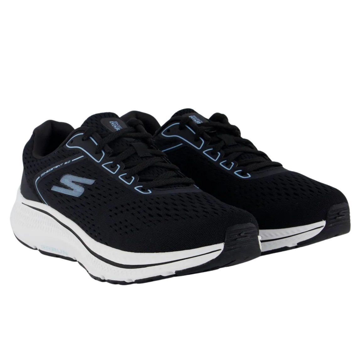 Tênis Skechers Go Run Consistent 2.0 Mile Marker Feminino Preto 4