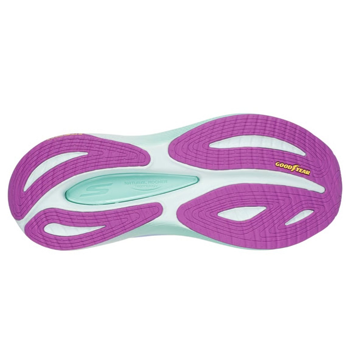 Tênis Skechers Max Cushioning Propulsion Feminino Preto/Roxo 5