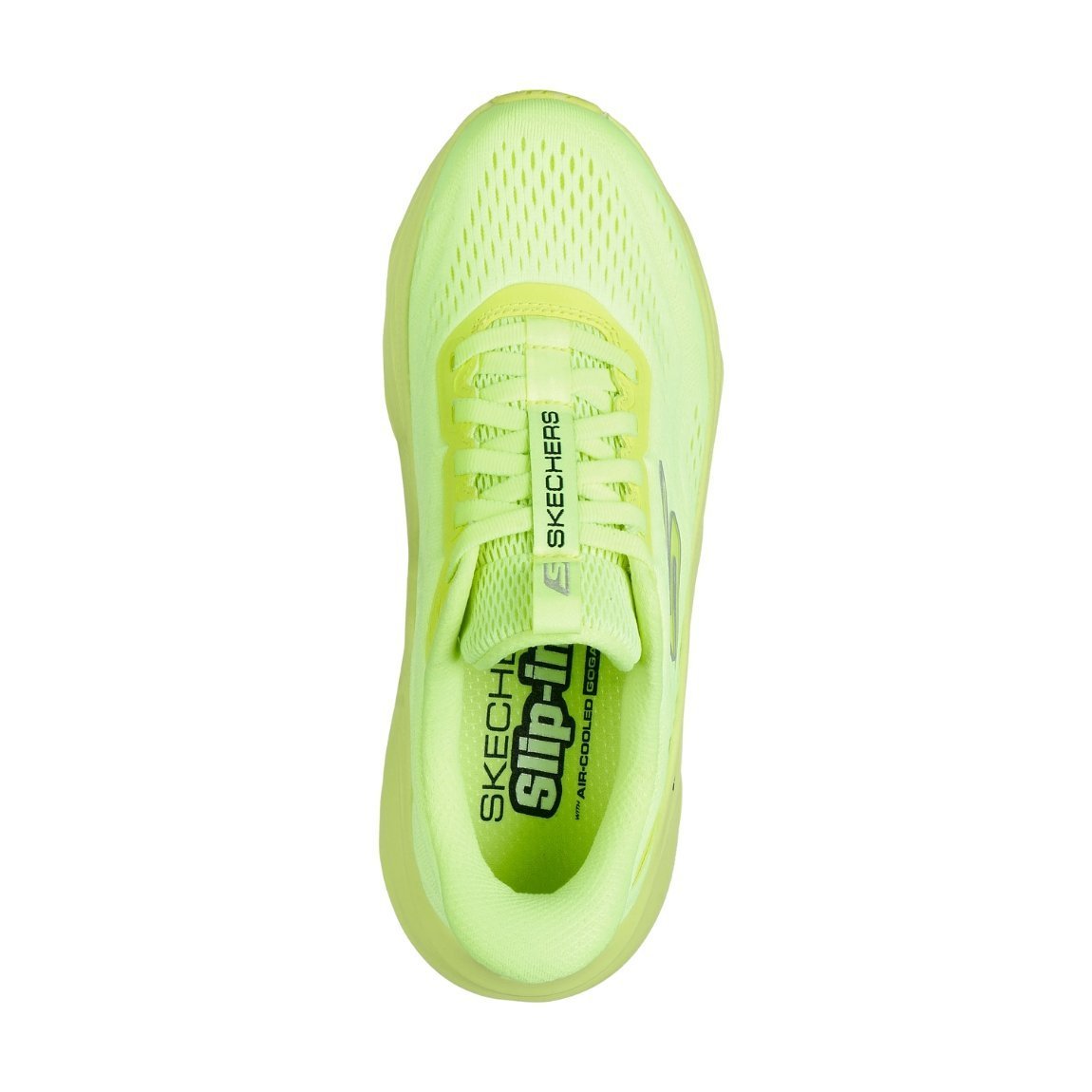 Tênis Skechers Max Run feminino Verde Limão 4