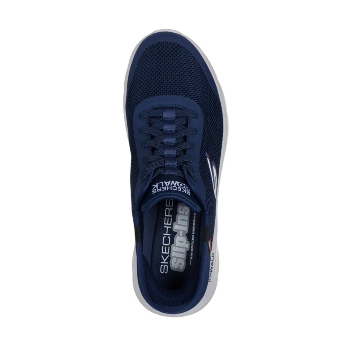 Tênis Skechers Go Walk Flex Hands Up Azul Marinho 2