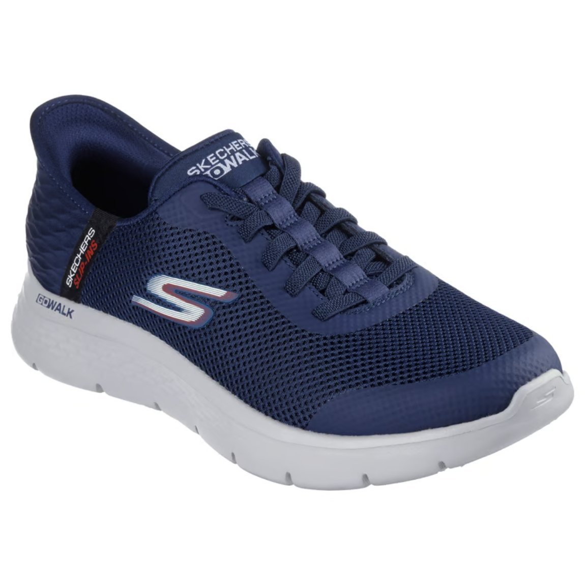 Tênis Skechers Go Walk Flex Hands Up Azul Marinho 3