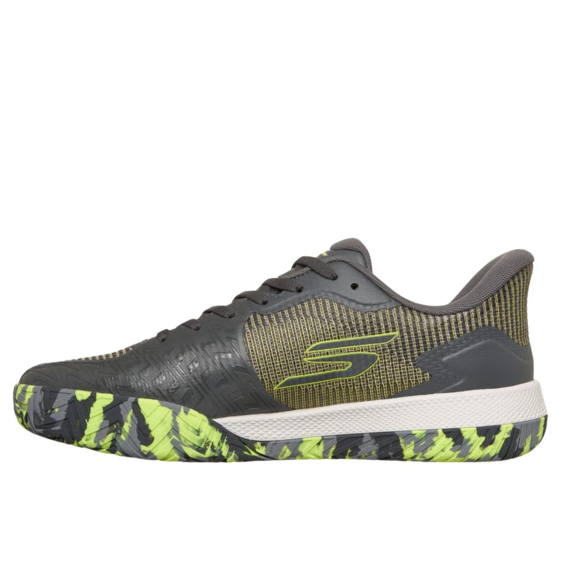 Tênis Skechers Viper Court Pro 2.0 Cinza/Verde 3