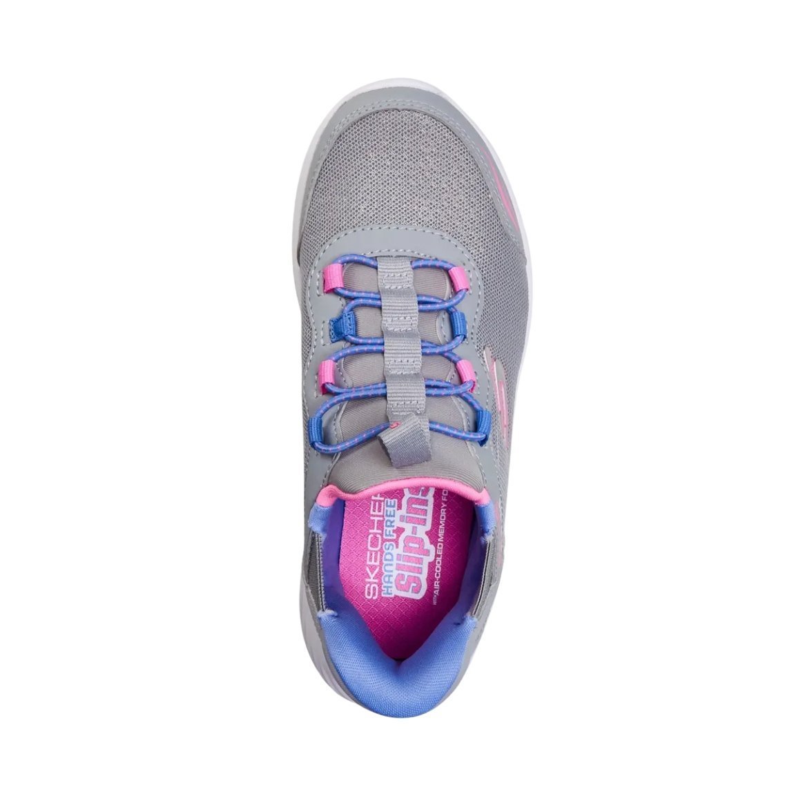Tênis Skechers Bounder Simple Cute Infantil Cinza 2