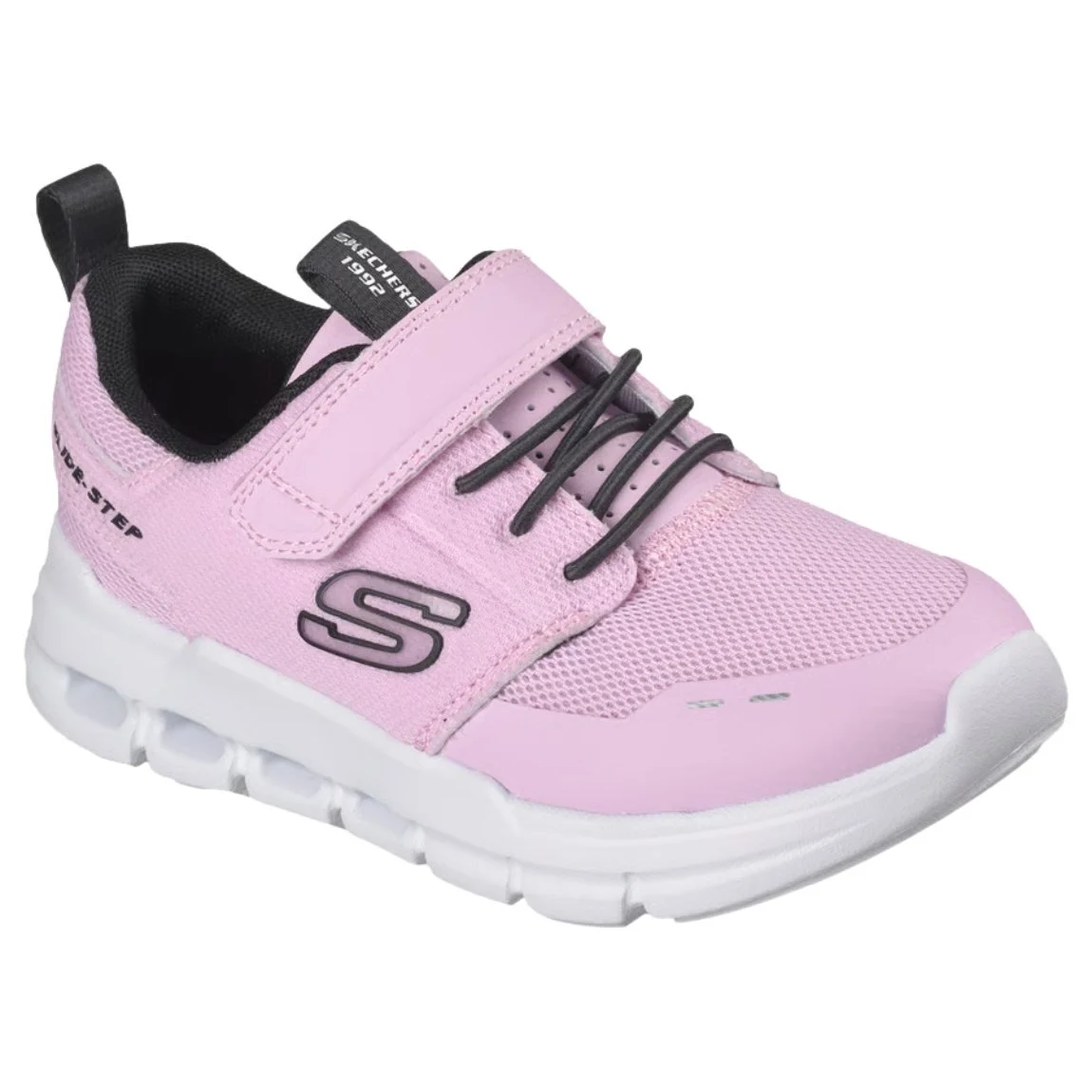 Tênis Skechers Glide Step Flow Infantil Rosa 2