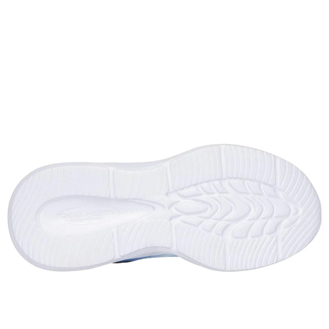 Tenis Skechers Sola Glow Ombre Deluxe Infantil Azul Claro 6