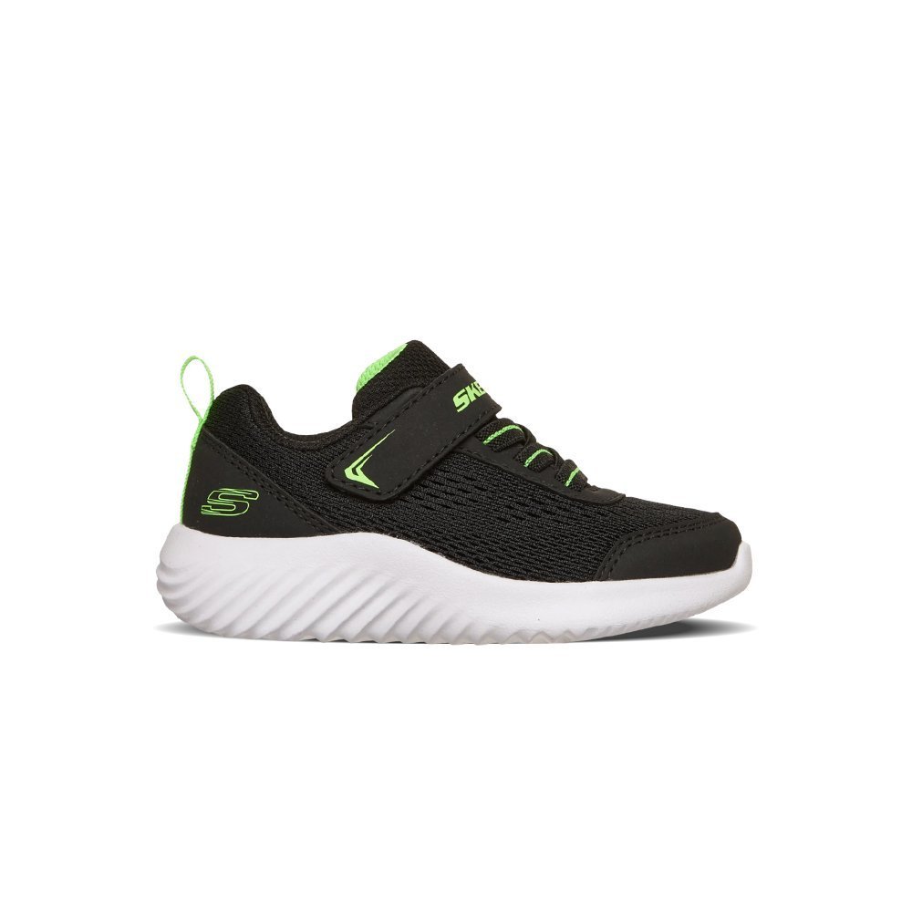 Tênis Skechers Bounder Quantarun Infantil Preto 2