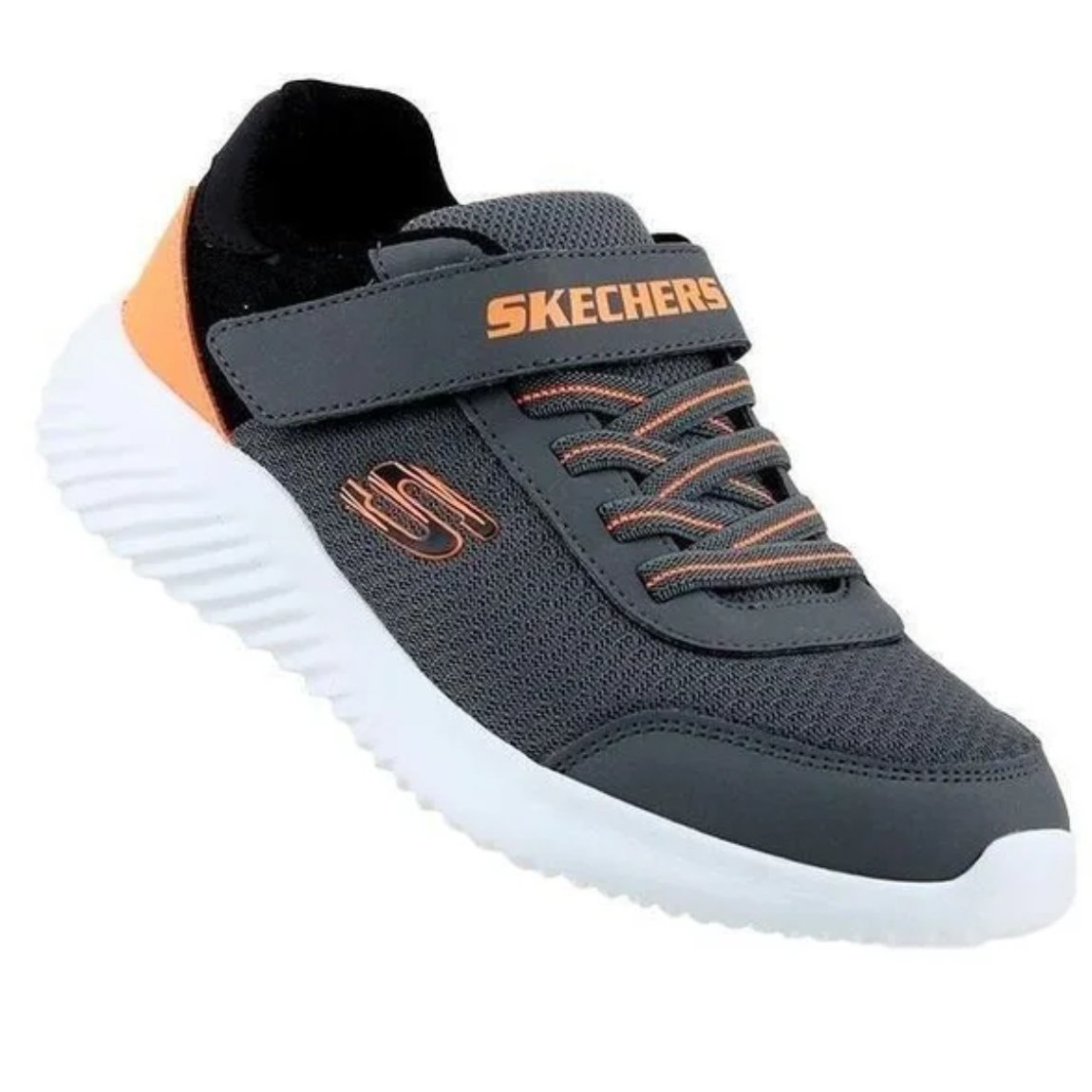 Tênis Skechers Bounder Trekzic Infantil Cinza 2