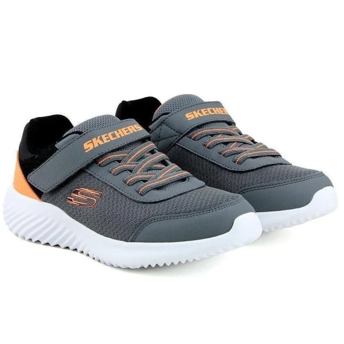 Tênis Skechers Bounder Trekzic Infantil Cinza 4