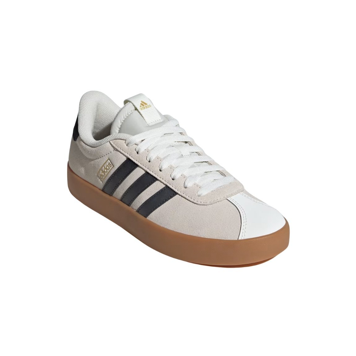 Tênis Adidas VL Court 3.0 Feminino Bege 2