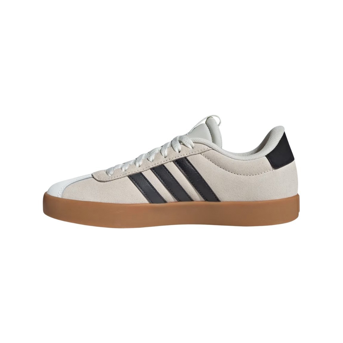Tênis Adidas VL Court 3.0 Feminino Bege 3
