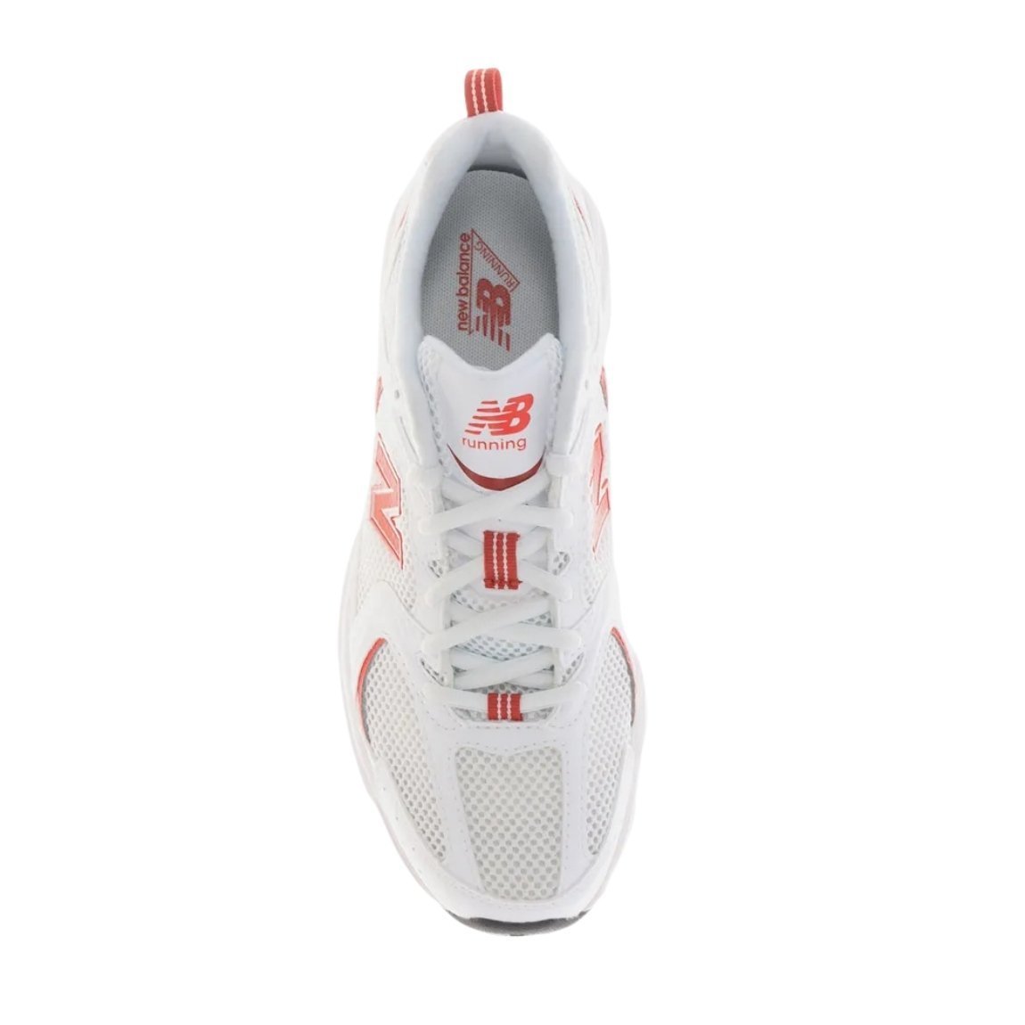Tênis New Balance 530 Unissex Branco/Vermelho 4